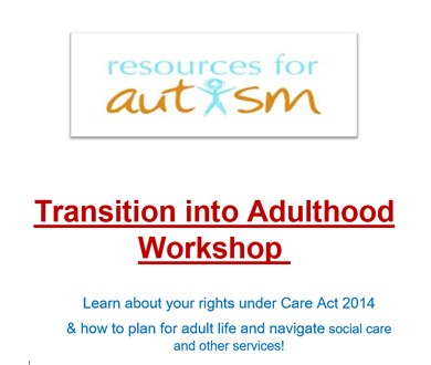 Resources for Autism-Transition